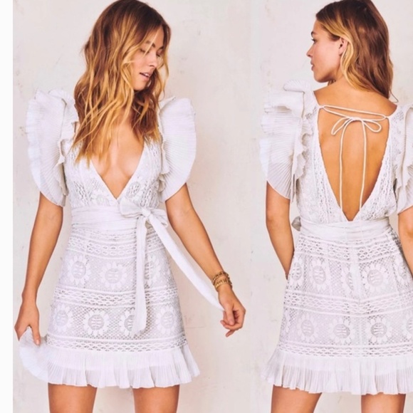 LoveShackFancy Dresses & Skirts - NWTLoveShackFancy Brynn Dress  in Antique White